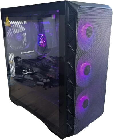 Centaurus Vega A1 PC - GeForce RTX 5080, AMD Ryzen 9 9900X 12-Core, 32GB DDR5 RAM, 2TB NVMe SSD, Liquid Cooler, Windows 11 Pro | VR 4K Ready Custom Gaming Computer Desktop in Saudi Arabia