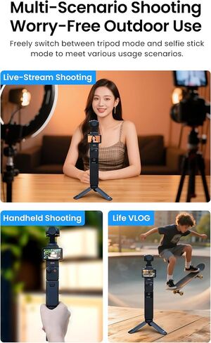 OSMO Mini Tripod for DJI OSMO Pocket 3 Black in Saudi Arabia