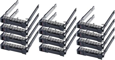 12pcs 2.5" Hard Drive Tray Caddy P22892 Bracket Compatible for HP Proliant in Kuwait