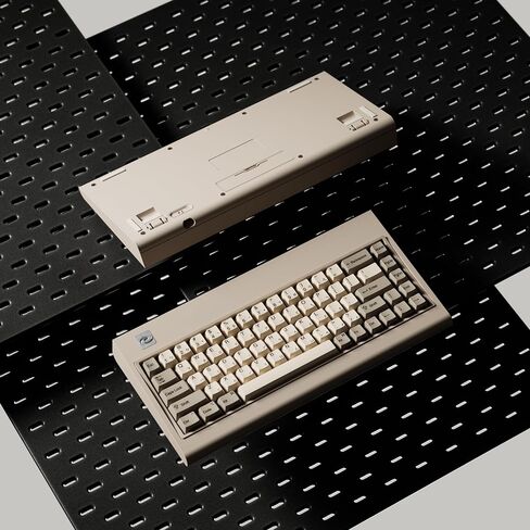 VORTEXKEYBOARD موديل M 65 ثلاثي الوضع، مقاس 65%، تصميم قديم وعتيق، لاسلكي، Hotswap، PBT Dyesub Cherry Profile، لوحة مفاتيح ميكانيكية، متوافقة مع Mac&Windows، قابلة للبرمجة (gateron_Brown) in Kuwait