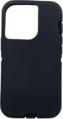 Replacement Rubber Outer Skin Compatible with iPhone 13 Mini Otterbox Defender Series Case (Black) in Saudi Arabia