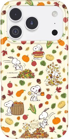 VELVET CAVIAR for iPhone 18 Pro Case | Fall Theme Snoopy Autumn Leaves in Saudi Arabia