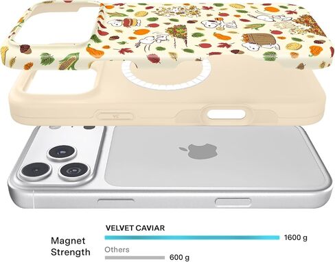 VELVET CAVIAR for iPhone 18 Pro Case | Fall Theme Snoopy Autumn Leaves in Saudi Arabia