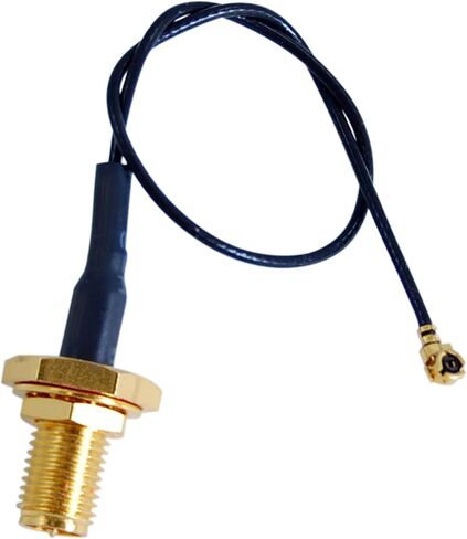 Pigtail: U.FL to RP-SMA Female Bulkhead with o-Ring - 6 inches in Kuwait