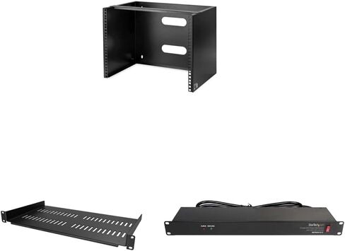 StarTech Wall Mount Rack with Shelf and Power Strip for Networking Equipment (8U) in Saudi Arabia