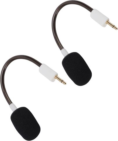 Detachable Replacement Noise Cancelling Microphone for BlackShark V2 Gaming Headset - Lossless Sound Quality for Gamers (White) in Saudi Arabia