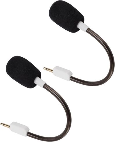 Detachable Replacement Noise Cancelling Microphone for BlackShark V2 Gaming Headset - Lossless Sound Quality for Gamers (White) in Saudi Arabia