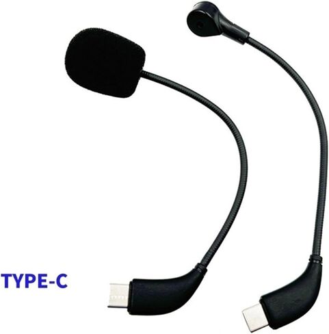 Microphone for Headse 10pcs TypeC Motorcycles Helmet Headset Earphone Omnidirectional Game Microphone in Saudi Arabia