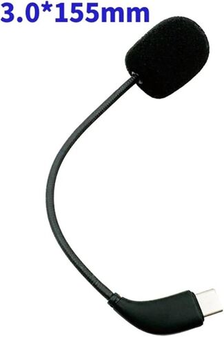 Microphone for Headse 10pcs TypeC Motorcycles Helmet Headset Earphone Omnidirectional Game Microphone in Saudi Arabia