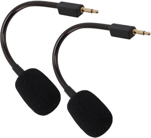 Detachable Replacement Microphone with Noise Cancelling for BlackShark V2 Gaming Headset, Lossless Sound Quality for Gamers (Black) in Saudi Arabia