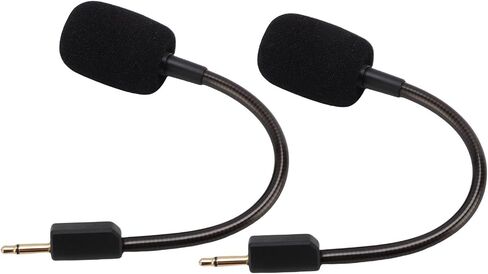 Detachable Replacement Microphone with Noise Cancelling for BlackShark V2 Gaming Headset, Lossless Sound Quality for Gamers (Black) in Saudi Arabia