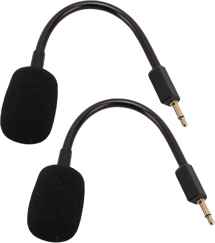 Detachable Replacement Microphone with Noise Cancelling for BlackShark V2 Gaming Headset, Lossless Sound Quality for Gamers (Black) in Saudi Arabia