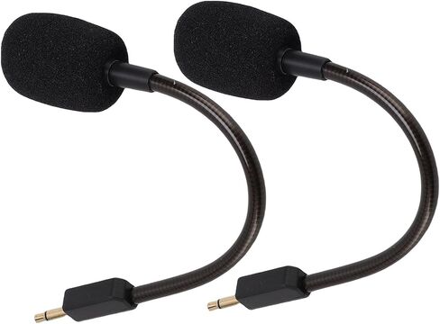 Detachable Replacement Microphone with Noise Cancelling for BlackShark V2 Gaming Headset, Lossless Sound Quality for Gamers (Black) in Saudi Arabia