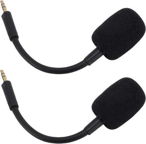 Clear Sound Headset Microphone Set for Barracuda X, 2pcs OFC Cable Microphone Replacement, Plug and Play (Pink) in Saudi Arabia