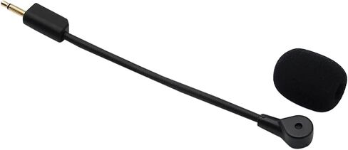 Microphone for Headse 6pcs Microphone Replacement for Wireless Gaming Headset 3.5mm Detachable Microp in Saudi Arabia