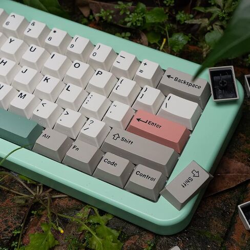 Retro Keycaps 192Keys Cherry Profile Doubleshot Custom Keyboard Keycaps ISO ANSI for Cherry MX 60% 65% 70% 75% 95% Mechanical Keyboards in Saudi Arabia