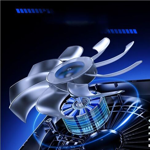 Height Adjustable Foldable Fan Notebook Computer Cooling System in Kuwait