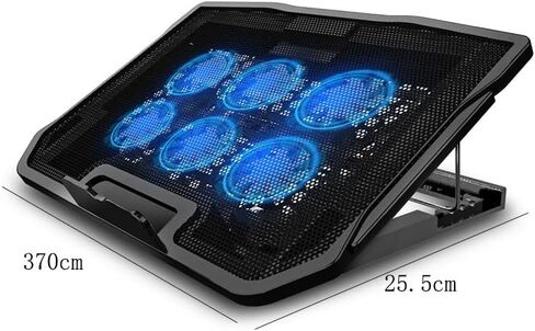 Metal Mesh 6-Fan Silent Laptop Computer Cooler in Kuwait