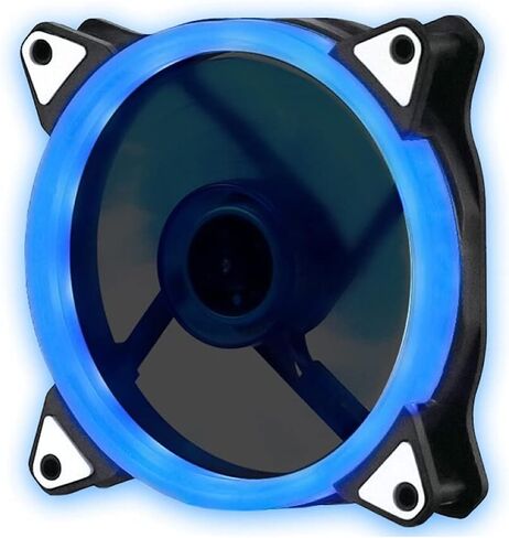 120mm Computer Cooling Fan RGB PC Radiator Case Adjustable LED Heatsink Colorful Cooler Fans for in Saudi Arabia
