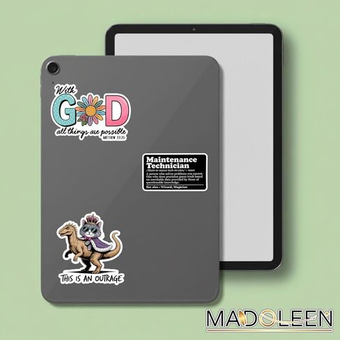 (5Pcs) Funny Maintenance Technician Men Stickers 3 Inch, Job Definition Funny Maintenance Technician Men Gift Decorations, Waterproof Vinyl Decal for Laptop, Water Bottles, Car, Phone in Saudi Arabia