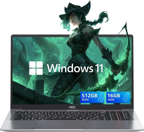 ACEMAGIC 15.6 inch Laptop, 2026 Laptop, 16GB RAM 512GB SSD, Ιntel N150 Processor(Up to 3.6GHz), Laptop Computer, Full HD IPS Display, Win 11 Pro – for Business & Students, Multitasking in Saudi Arabia
