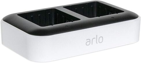 Arlo VMA5400C Accessory Dual Charging Station, Charge Up to Two Batteries, Compatible with Arlo Ultra and Pro3 Only, (Official) in Saudi Arabia