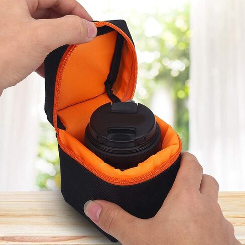 Shockproof Camera Lens Case Made of Premium Oxford Fabric - Padded in Saudi Arabia