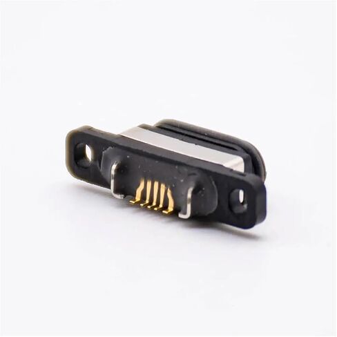 Micro USB Connector B Type Female 5P SMT with Ring Rating 3A in Saudi Arabia