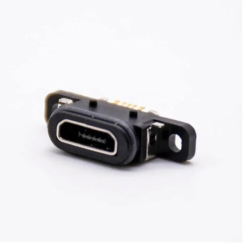 Micro USB Connector B Type Female 5P SMT with Ring Rating 3A in Saudi Arabia