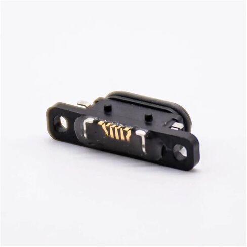 Micro USB Connector B Type Female 5P SMT with Ring Rating 3A in Saudi Arabia