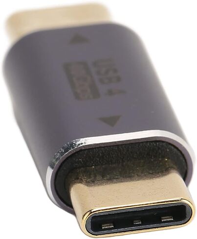 USB C Male to Male Adapter High Speed 40Gbps PD 100W for in Saudi Arabia