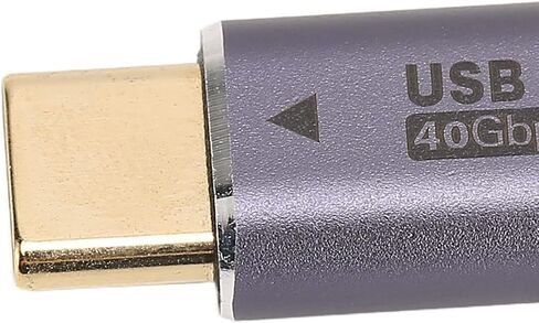 USB C Male to Male Adapter High Speed 40Gbps PD 100W for in Saudi Arabia