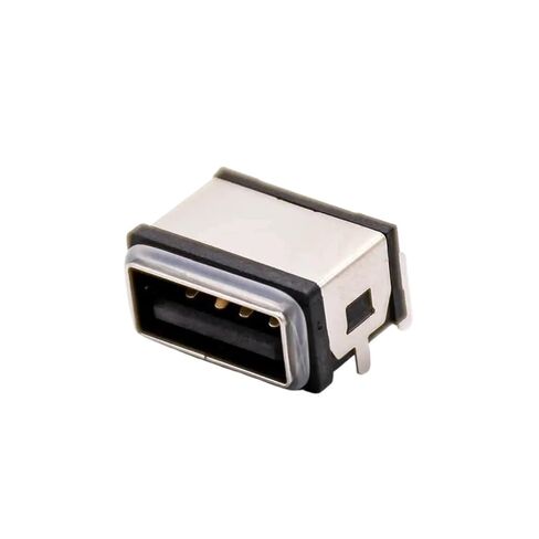USB Connector Female 4P Socket IPX8 Type A SMT 90 Degrees in Saudi Arabia