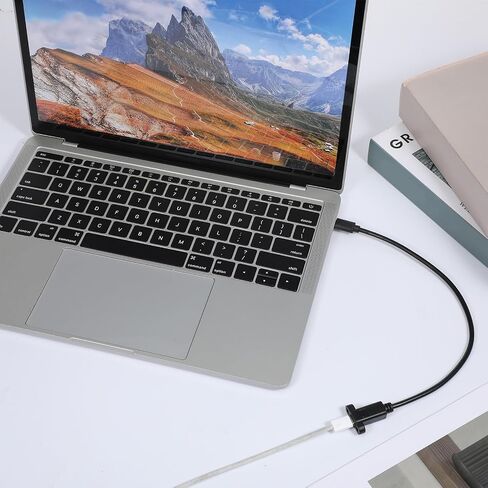 USB Type C Male to Female Cable, USB Type C 3.1Panel Mount Adapter Cable 10gbps Panel Mount Connector for Charging,Data Sync, Video,Audio,Compatible with Laptop,Tablet,Smartphone (30cm/1ft) in Saudi Arabia