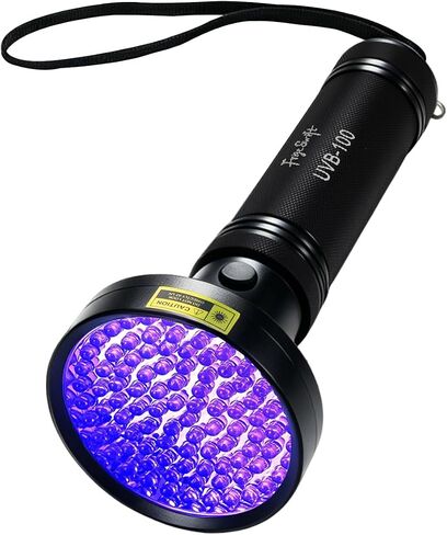 100 مصباح LED 395 نانومتر بالأشعة فوق البنفسجية باللون الأسود in Kuwait