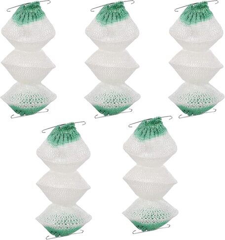 5 PCS Lantern Mantles, #95 Insta-Clip Accordion Shape Mantle for Coleman in Saudi Arabia