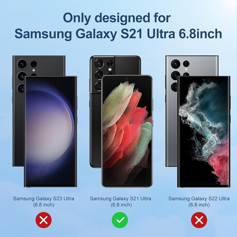 LK 2 Pack for Samsung Galaxy S21 Ultra Privacy Screen Protector, TPU Film in Saudi Arabia