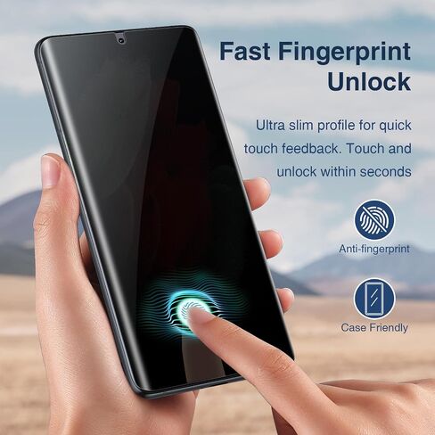 LK 2 Pack for Samsung Galaxy S21 Ultra Privacy Screen Protector, TPU Film in Saudi Arabia