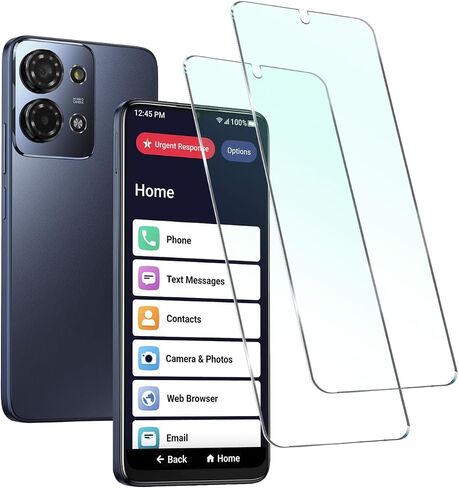For Jitterbug Smart5 Glass Screen Protector Tempered [ 2-Pack ] in Saudi Arabia