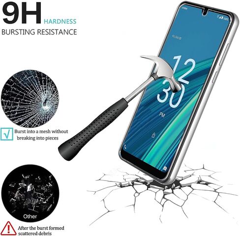 For Jitterbug Smart5 Glass Screen Protector Tempered [ 2-Pack ] in Saudi Arabia