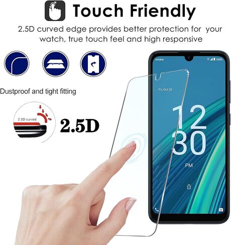 For Jitterbug Smart5 Glass Screen Protector Tempered [ 2-Pack ] in Saudi Arabia