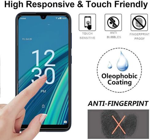 For Jitterbug Smart5 Glass Screen Protector Tempered [ 2-Pack ] in Saudi Arabia
