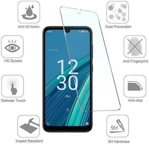 For Jitterbug Smart5 Glass Screen Protector Tempered [ 2-Pack ] in Saudi Arabia