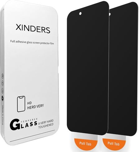 Designed for iPhone 17 Pro Max Privacy Tempered Glass Screen Protector [Military Grade Shatterproof & Longest Durable], Auto Dust-Elimination Installation Box, Bubble Free, HD Clear, Anti-Spy, Easy Installation, 2 Pack in Saudi Arabia