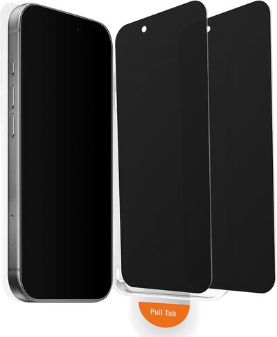 Designed for iPhone 17 Pro Max Privacy Tempered Glass Screen Protector [Military Grade Shatterproof & Longest Durable], Auto Dust-Elimination Installation Box, Bubble Free, HD Clear, Anti-Spy, Easy Installation, 2 Pack in Saudi Arabia