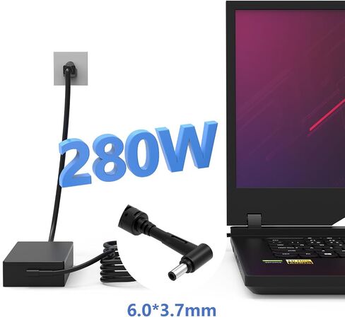 280W AC Charger Fit for Asus ROG ADP-280EB B ADP-280EB F in Saudi Arabia
