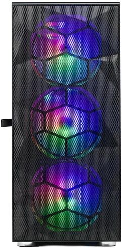 Skytech Gaming Storm Gaming PC, AMD Ryzen 5 5500 3.6GHz, NVIDIA RTX 5050 8GB, 1TB NVMe SSD, 32GB DDR4 RAM 3200, 650W Gold PSU, Wi-Fi, Win 11, Desktop in Saudi Arabia