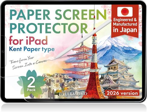 BELLEMOND Kent Paper Screen Protector for iPad Air 11 M4/M3/M2, 2 Pack in Saudi Arabia