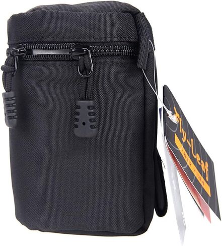 Portable 13 * 8.5cm DSLR Lens Case Pouch Bag FY 2, Thick Padded Shock Absorption Lens Storage Pouch with Overlap Zipper Belt Loop, for Camera Lenses* in Saudi Arabia