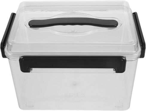 Acrylic Camera Lens Storage Box Waterproof Square Organizer in Saudi Arabia